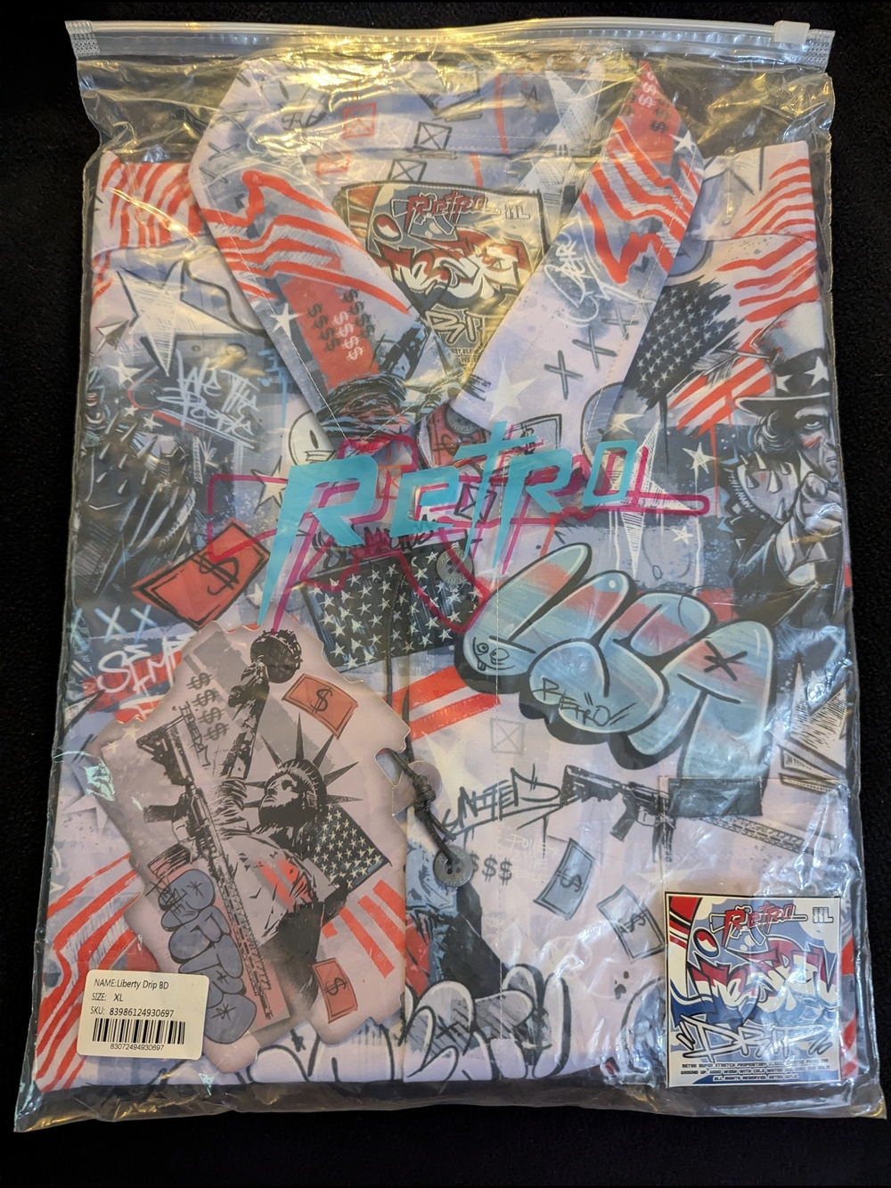 XL Retro Rifle "Liberty Drip"